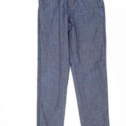 Tea Boys Blue Cotton Straight Jeans Size 10 Years Regular Pullover