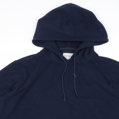 NEXT Womens Blue Polyester Pullover Hoodie Size L Pullover