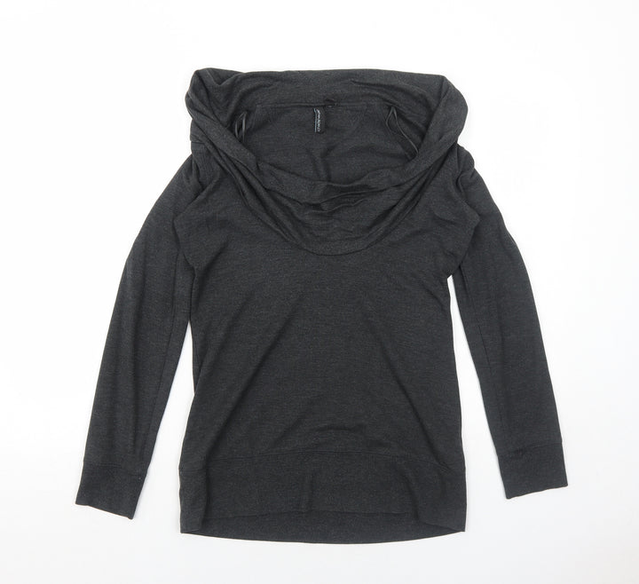 Cynthia Rowley Womens Grey Modal Pullover Sweatshirt Size 10 Pullover