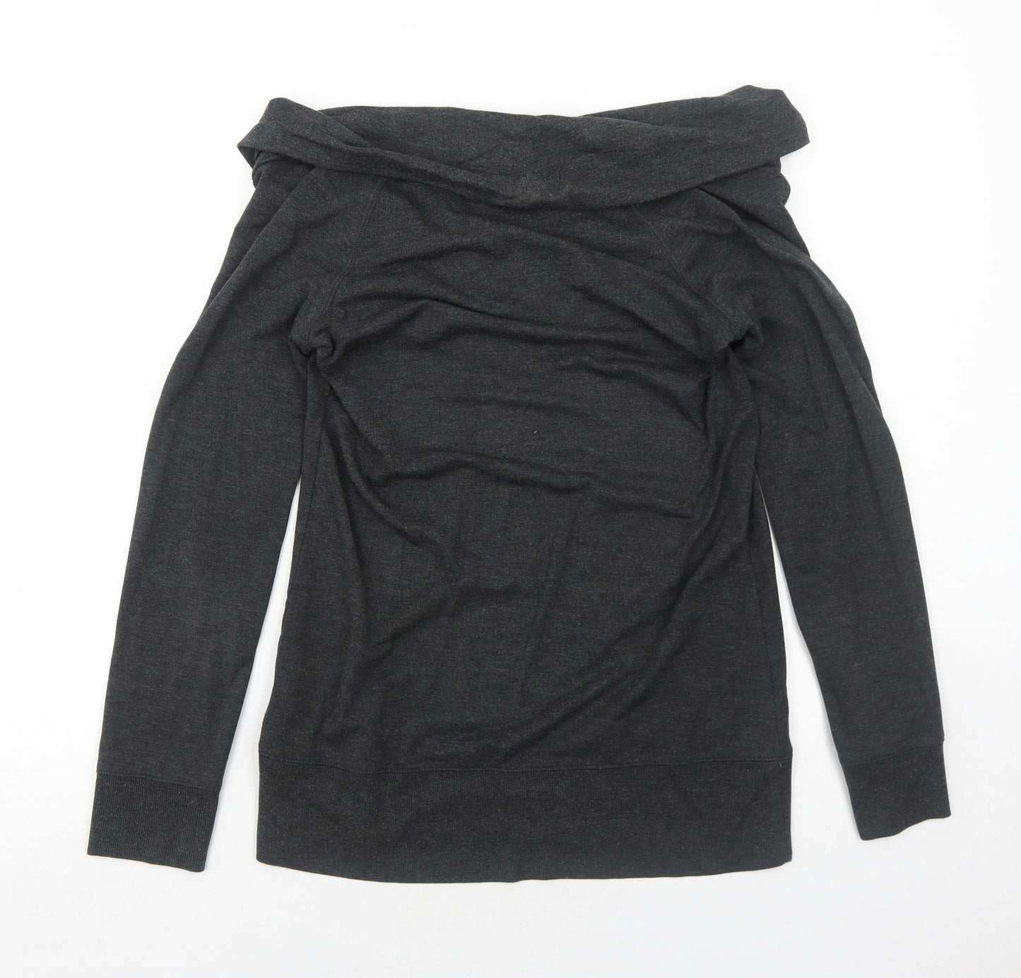 Cynthia Rowley Womens Grey Modal Pullover Sweatshirt Size 10 Pullover