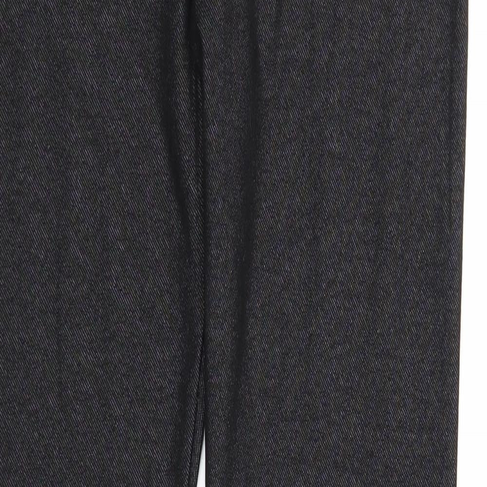 Select Womens Black Cotton Jegging Jeans Size 12 Regular