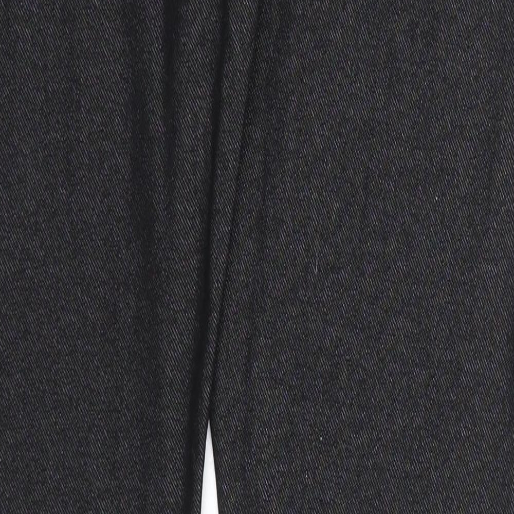 Select Womens Black Cotton Jegging Jeans Size 12 Regular