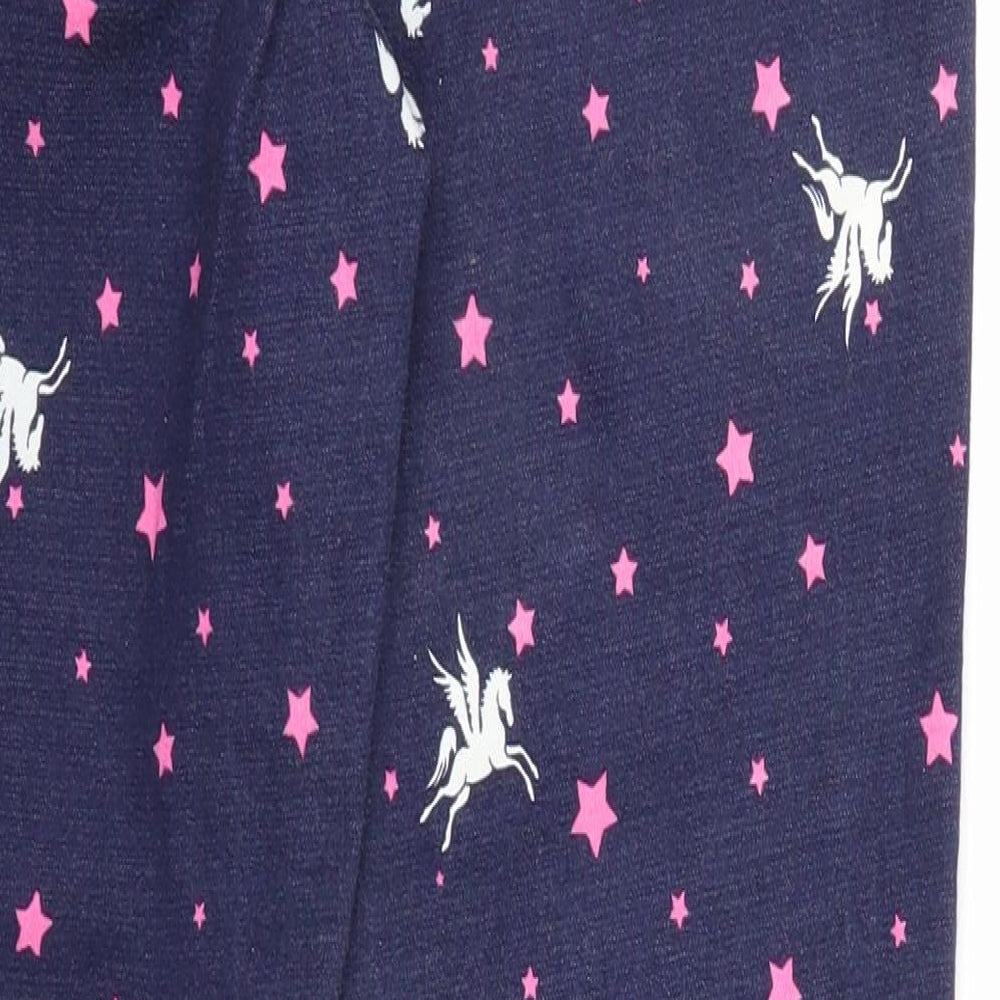 Gap Womens Blue Geometric Cotton Straight Jeans Size 16 Regular - Unicorn