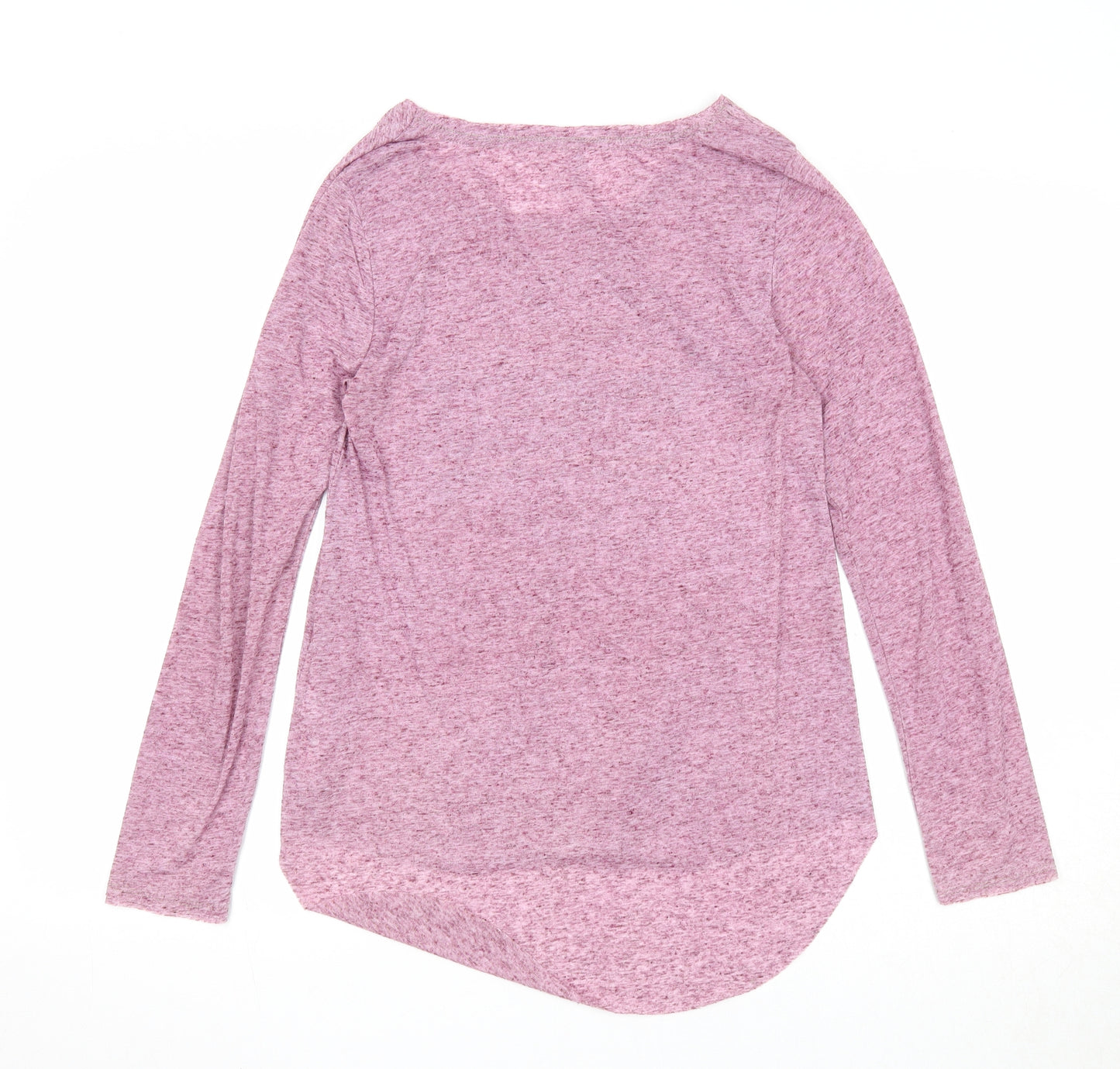 Only Womens Pink Geometric Polyester Basic T-Shirt Size S Round Neck - Believe in Yourself and you will be Unstopable