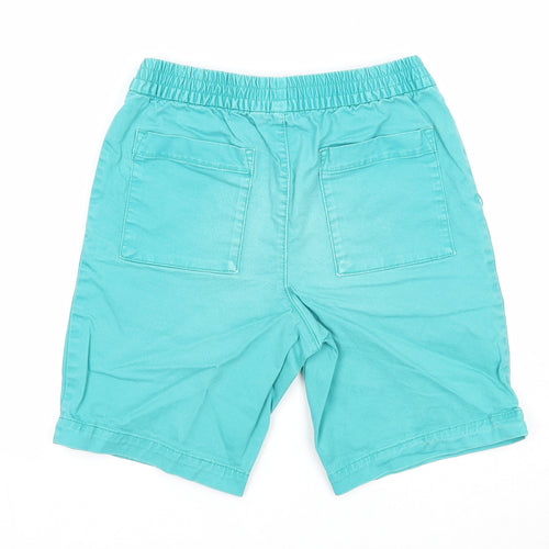 Gap Boys Blue Cotton Chino Shorts Size XL Regular Drawstring
