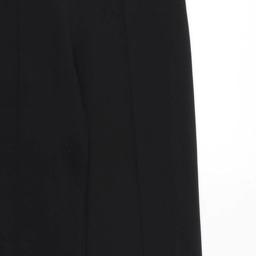 Fofy Girls Black Polyester Dress Pants Trousers Size L Regular Zip
