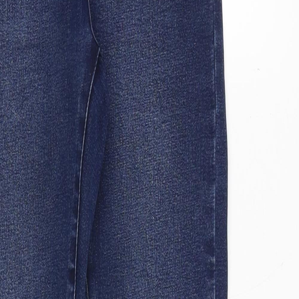 ASOS Womens Blue Cotton Skinny Jeans Size 26 in Regular Zip