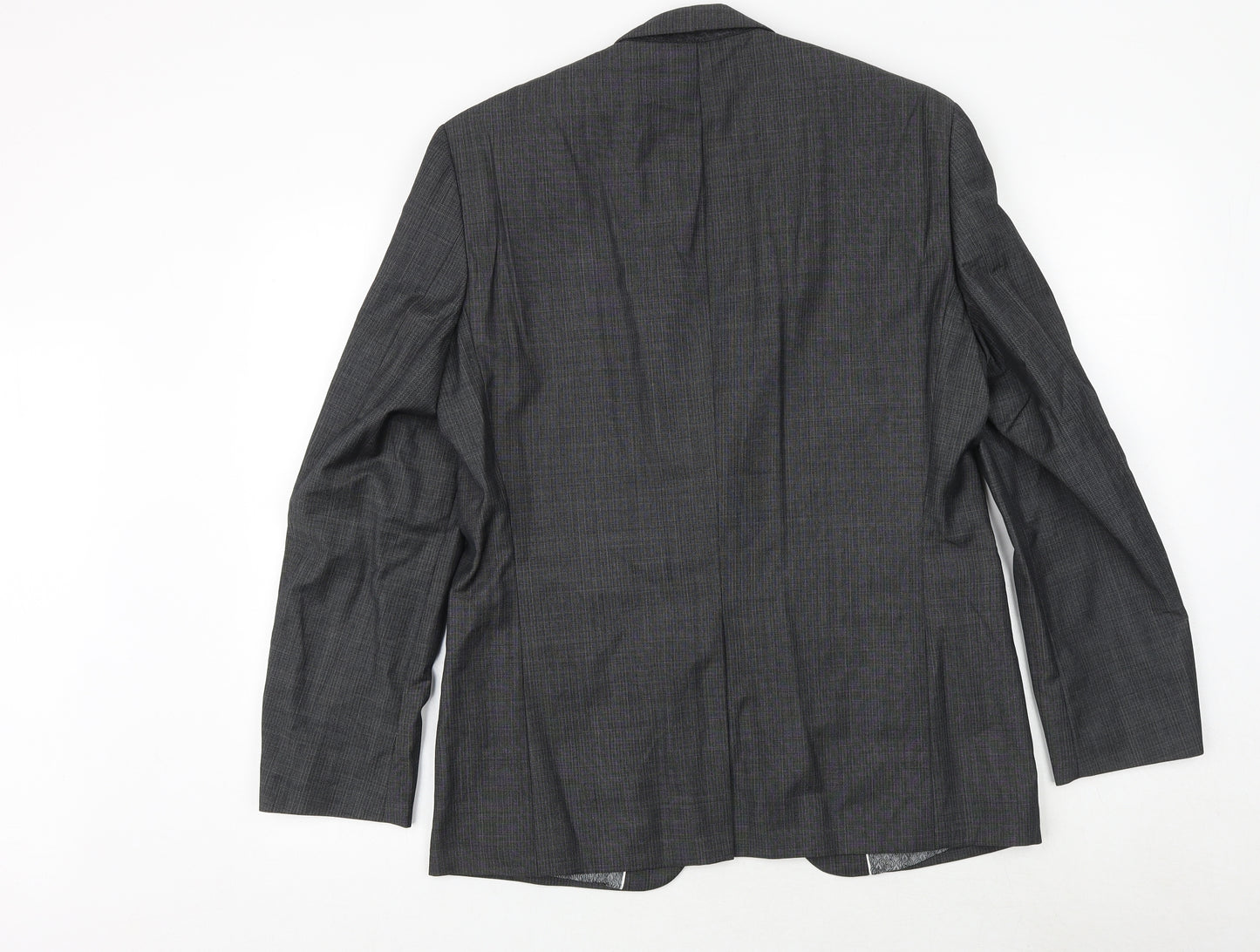 NEXT Mens Grey Wool Jacket Blazer Size 38 Regular