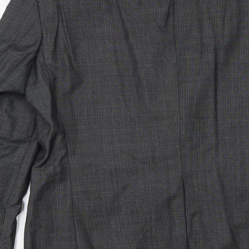 NEXT Mens Grey Wool Jacket Blazer Size 38 Regular