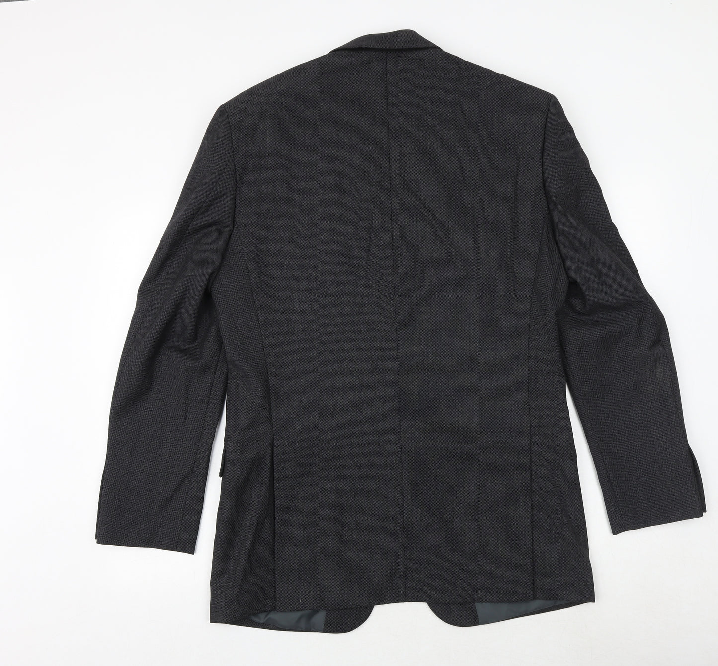 Marks and Spencer Mens Grey Wool Jacket Suit Jacket Size 40 Regular
