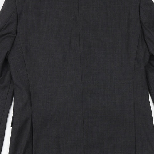 Marks and Spencer Mens Grey Wool Jacket Suit Jacket Size 40 Regular