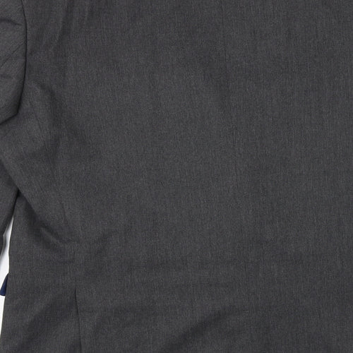Marks and Spencer Mens Grey Polyester Jacket Suit Jacket Size 44 Regular