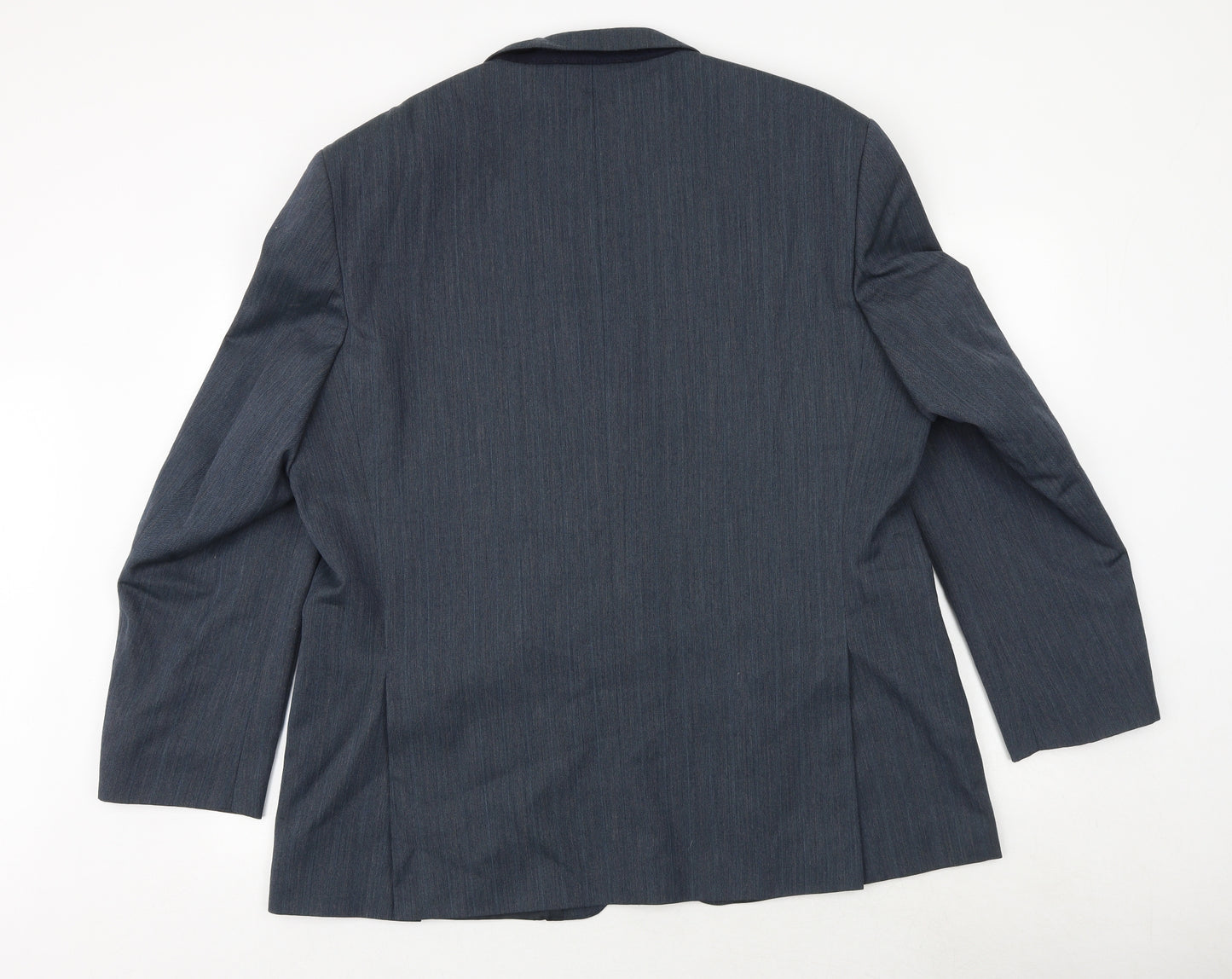 Debenhams Mens Blue Polyester Jacket Suit Jacket Size 48 Regular