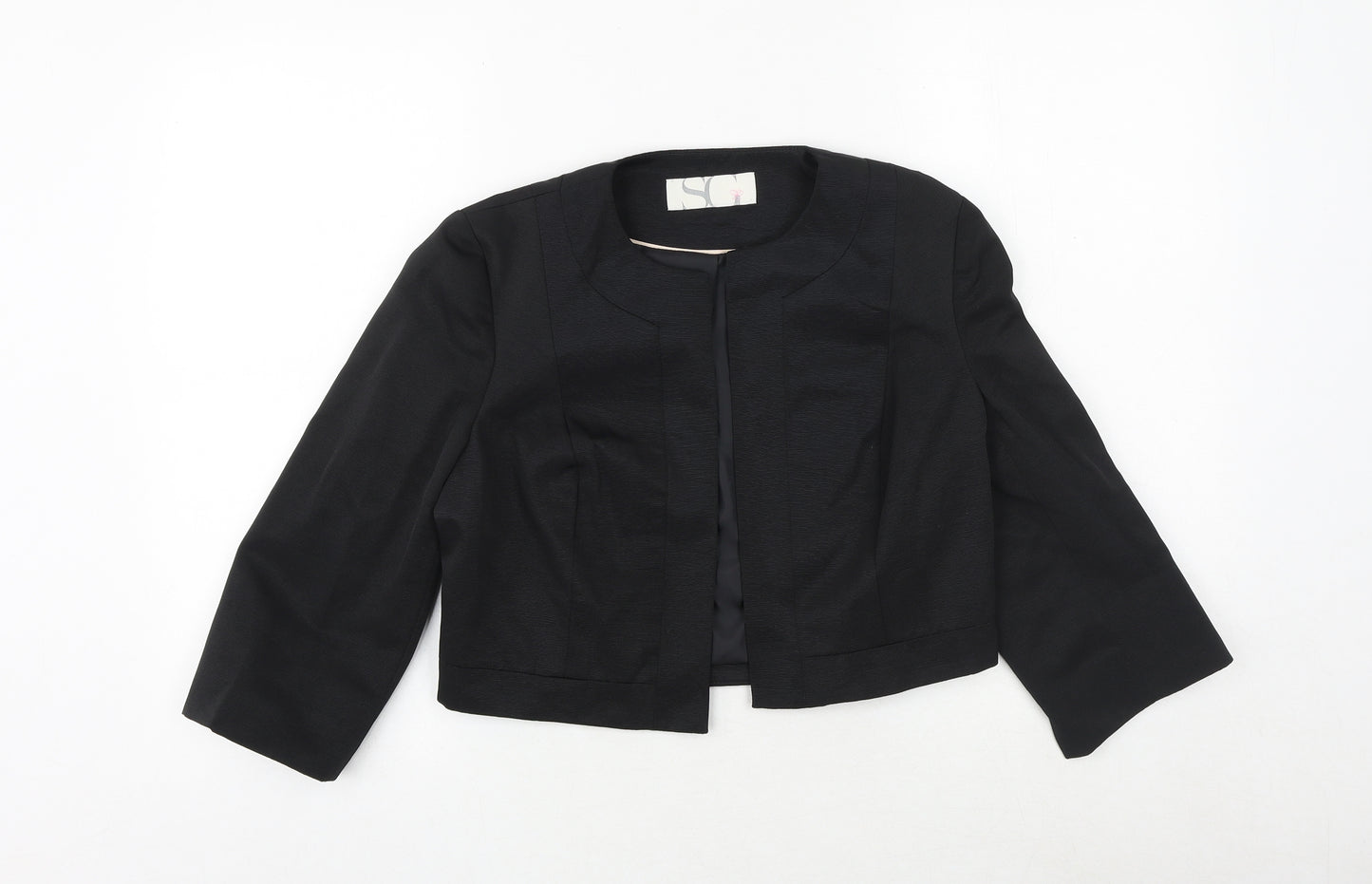 BHS Womens Black Jacket Blazer Size 10