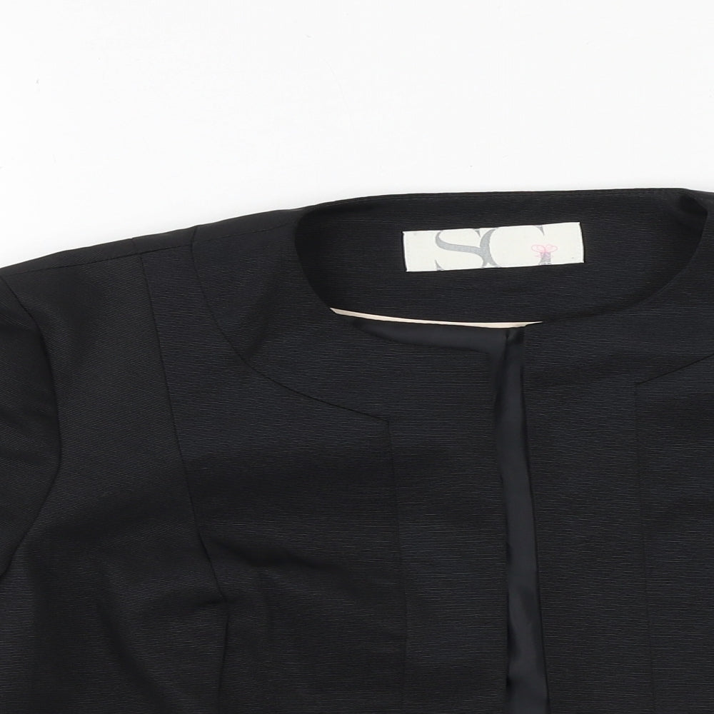 BHS Womens Black Jacket Blazer Size 10