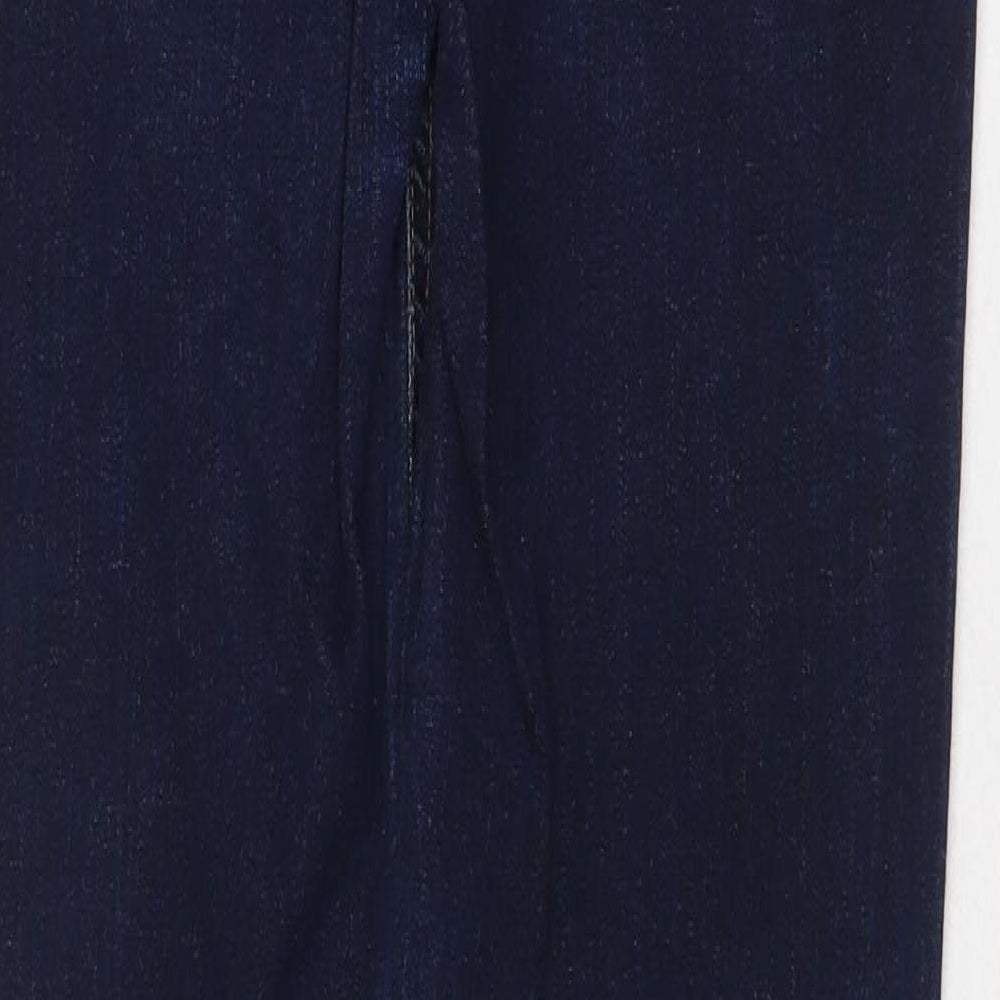 NEXT Mens Blue Cotton Skinny Jeans Size 30 in Regular Zip
