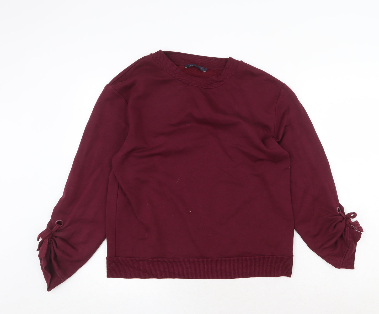 Marks and Spencer Womens Red Viscose Pullover Sweatshirt Size 20 Pullover