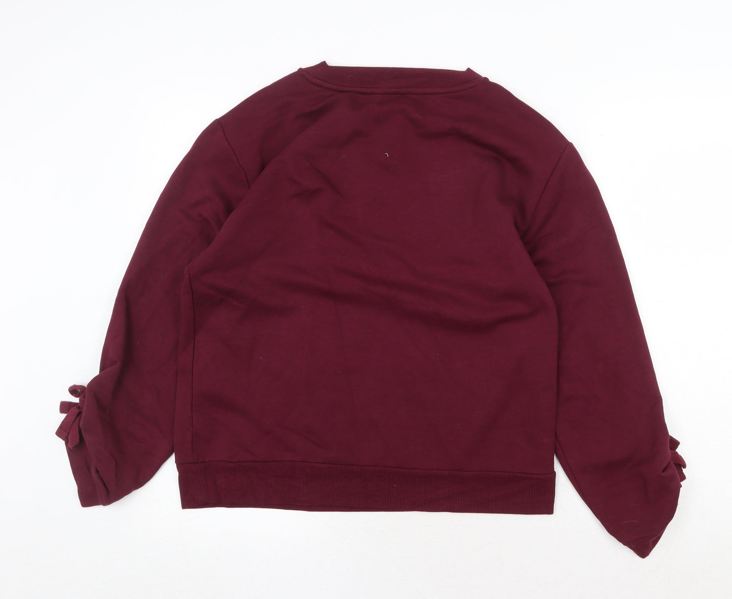 Marks and Spencer Womens Red Viscose Pullover Sweatshirt Size 20 Pullover