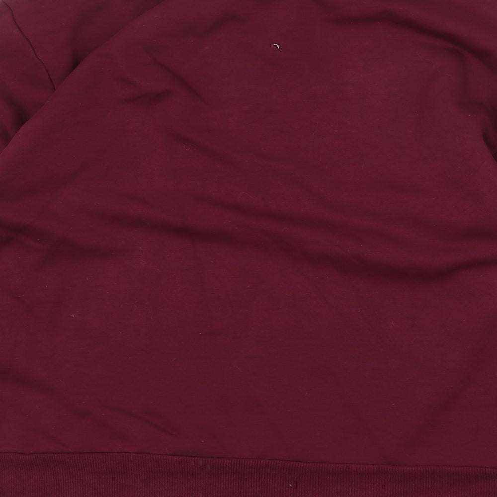 Marks and Spencer Womens Red Viscose Pullover Sweatshirt Size 20 Pullover