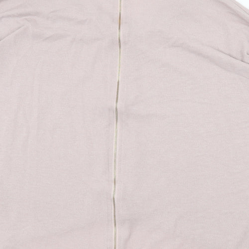 Quiz Womens Pink Round Neck Viscose Pullover Jumper Size M - Cut Out