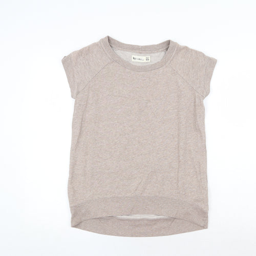By Corpus Womens Beige Cotton Pullover Sweatshirt Size M Pullover