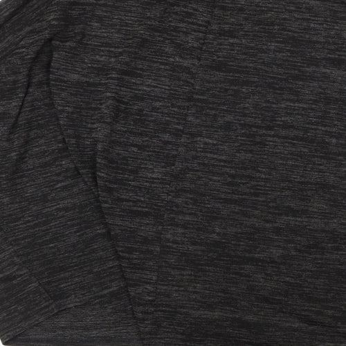 New Look Womens Grey Round Neck Polyester Pullover Jumper Size M
