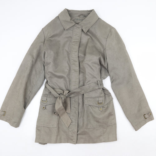 Bonmarché Womens Green Jacket Size L Zip