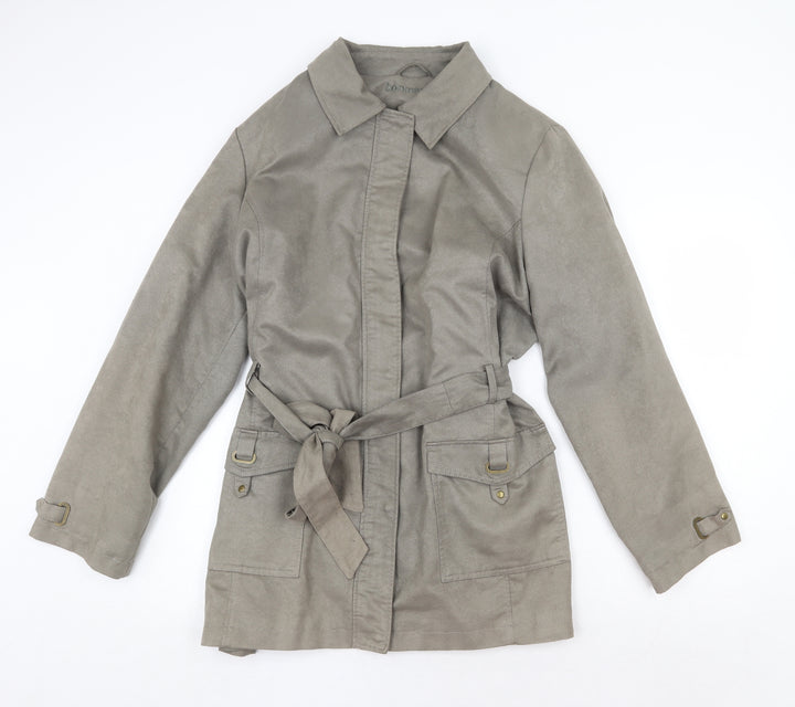 Bonmarché Womens Green Jacket Size L Zip