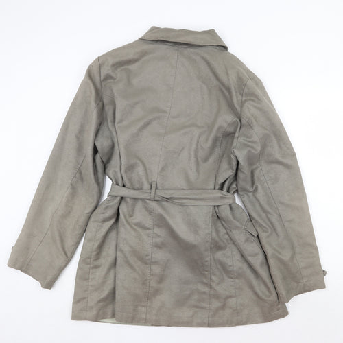 Bonmarché Womens Green Jacket Size L Zip