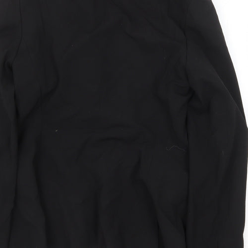 Kookai Womens Black Jacket Blazer Size 10 Button