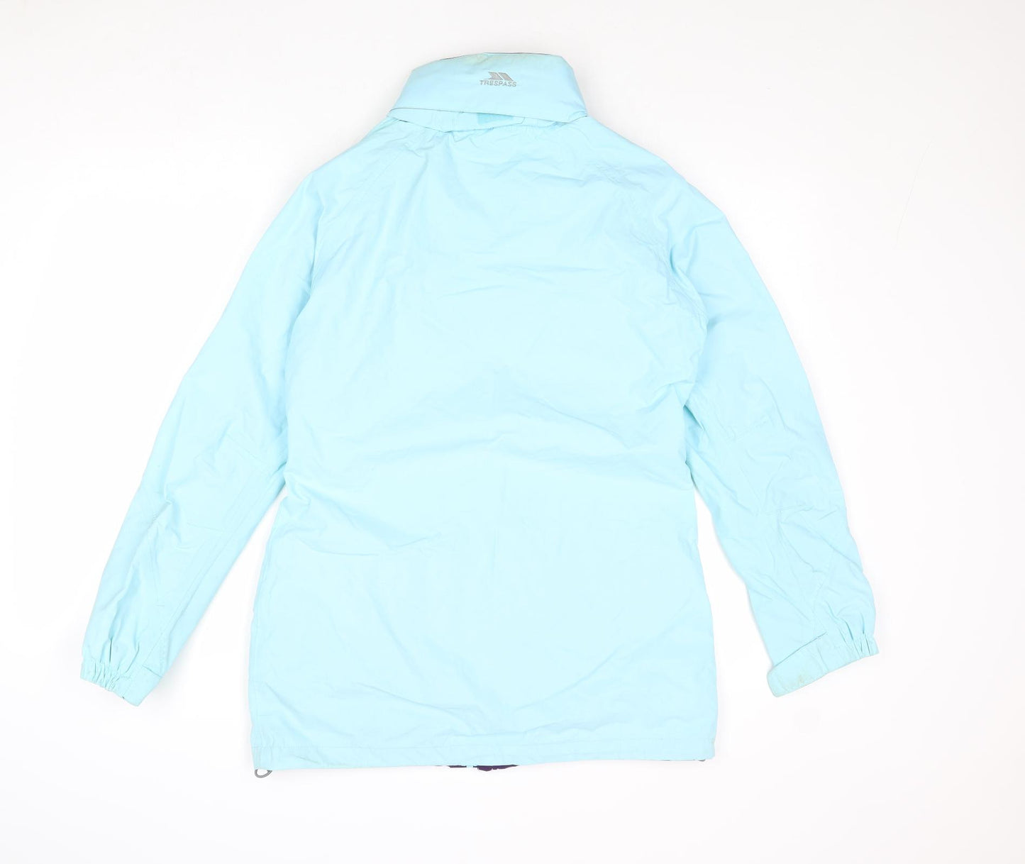 Trespass Womens Blue Windbreaker Jacket Size S Zip