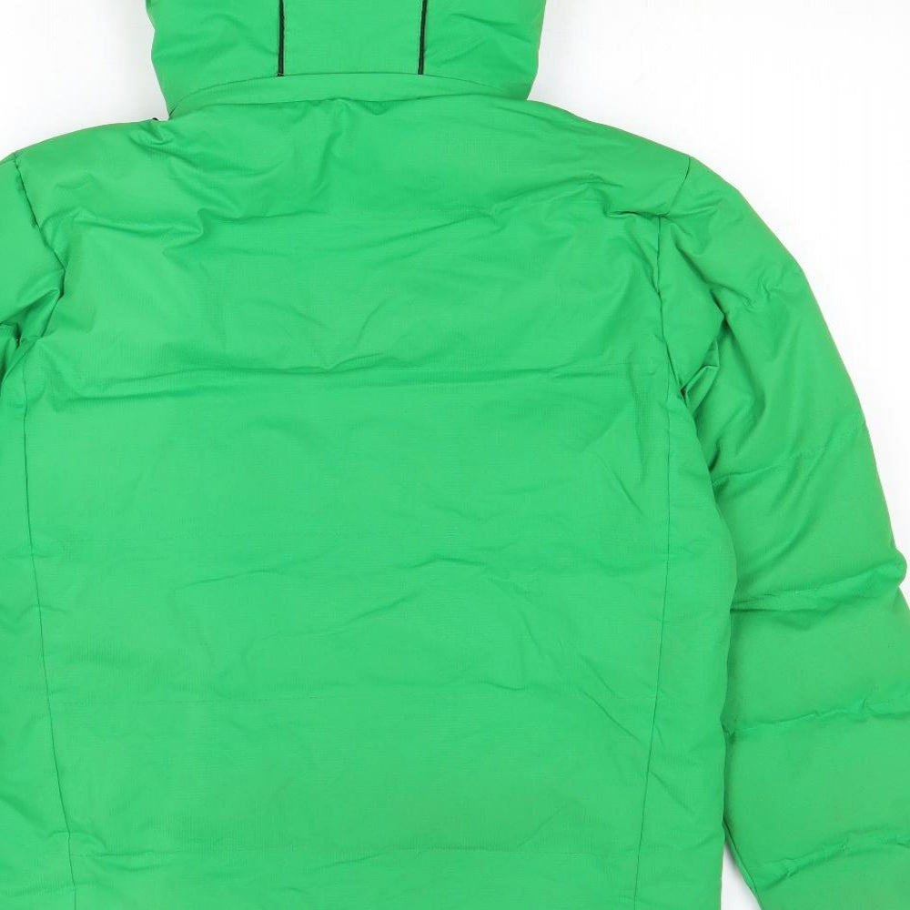 Trespass Boys Green Puffer Jacket Jacket Size 13 Years Zip
