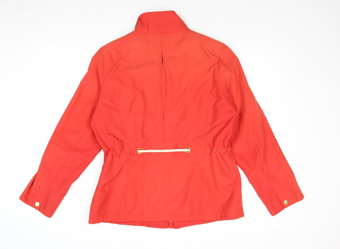Marks and Spencer Womens Red Jacket Size 14 Zip
