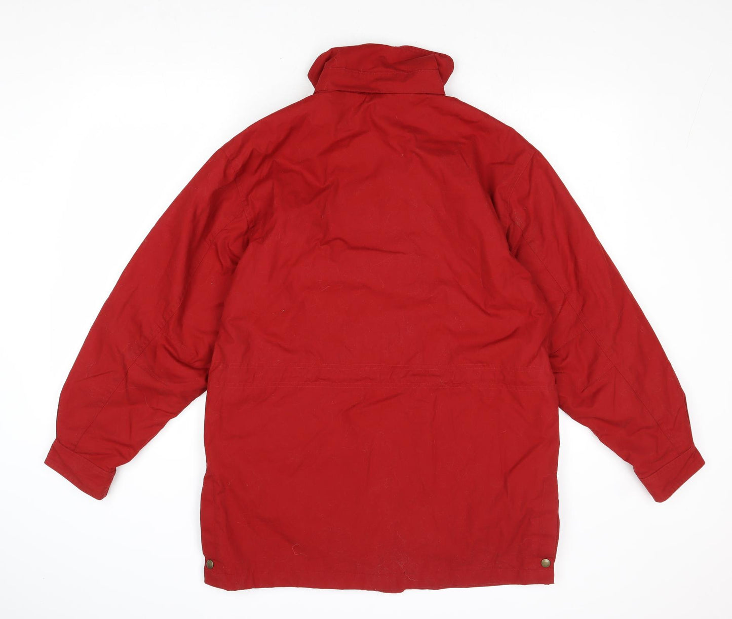 Lands' End Womens Red Jacket Size 6 Zip - Size 6-8