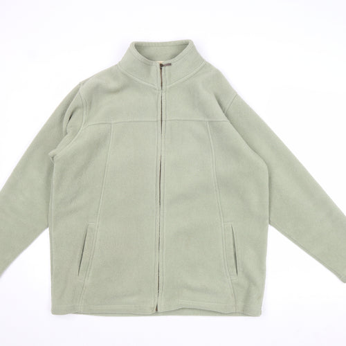 EWM Womens Green Jacket Size M Zip