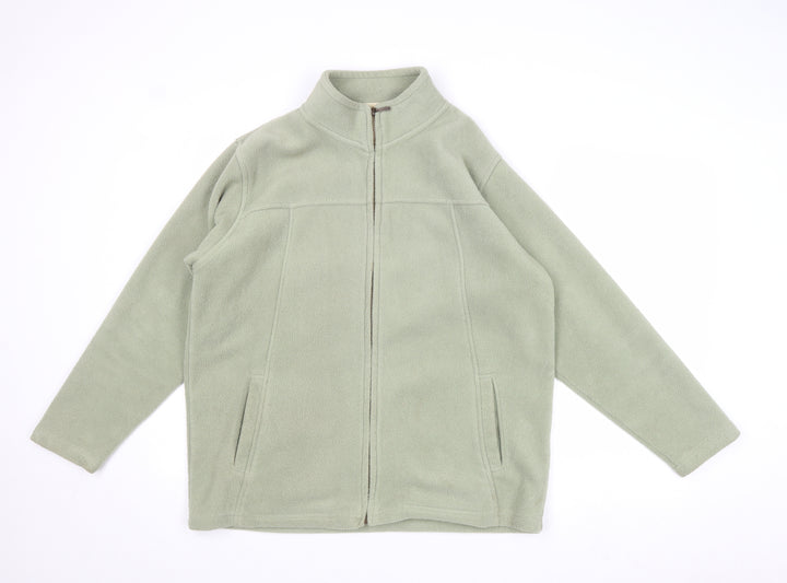 EWM Womens Green Jacket Size M Zip