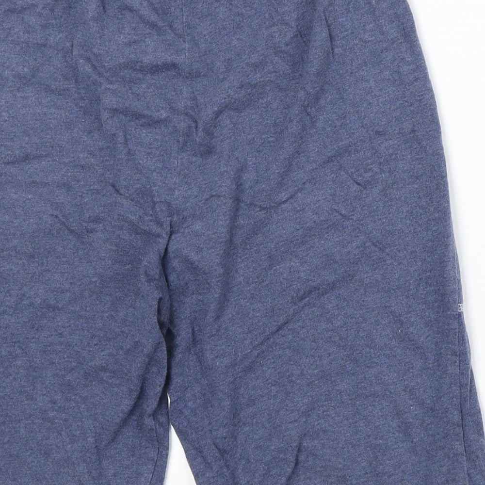 NEXT Boys Blue 100% Cotton Sweat Shorts Size 13 Years Regular Drawstring