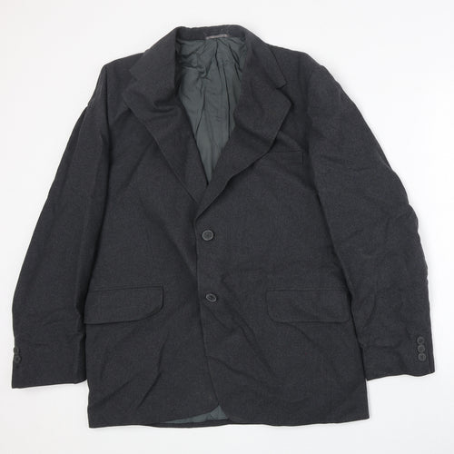 Marks and Spencer Mens Grey Wool Jacket Suit Jacket Size 42 Regular