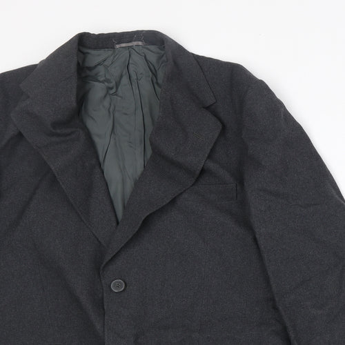 Marks and Spencer Mens Grey Wool Jacket Suit Jacket Size 42 Regular