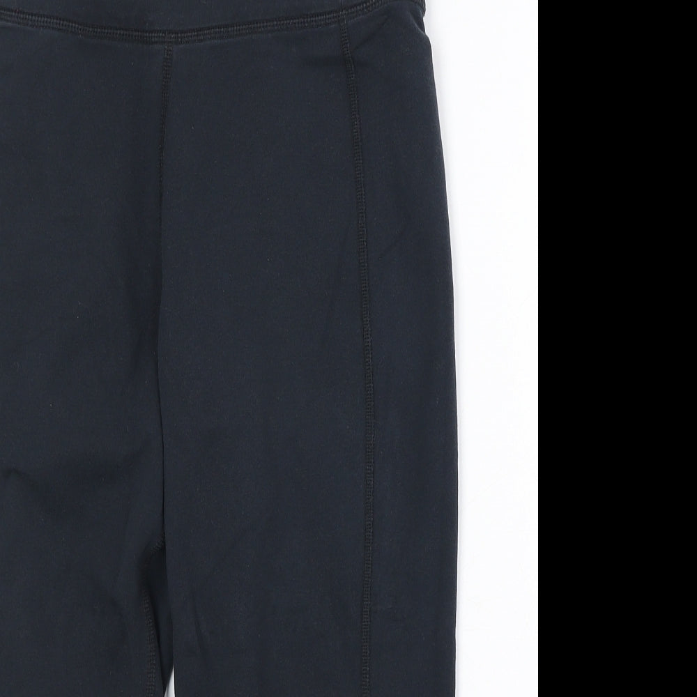 Nike Womens Blue Cotton Jogger Trousers Size S Regular