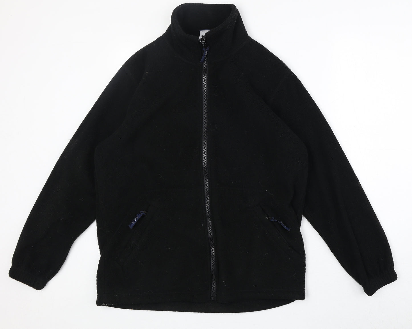Uneek Womens Black Jacket Size S Zip