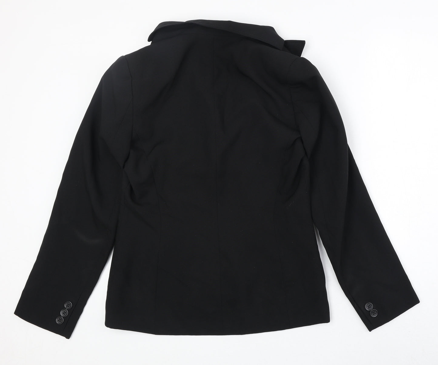 Dorothy Perkins Womens Black Polyester Jacket Blazer Size 12
