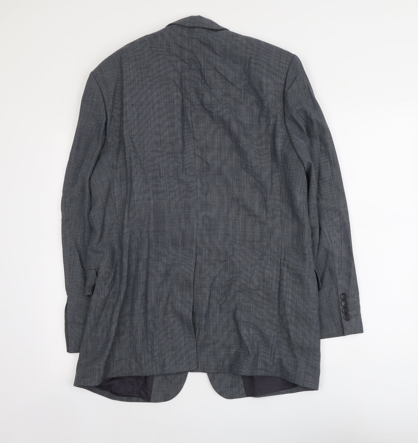 Marks and Spencer Mens Grey Wool Jacket Suit Jacket Size 40 Regular