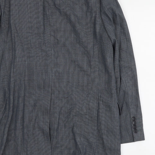 Marks and Spencer Mens Grey Wool Jacket Suit Jacket Size 40 Regular