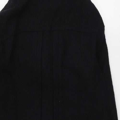 H&M Womens Black Jacket Size 8 Button