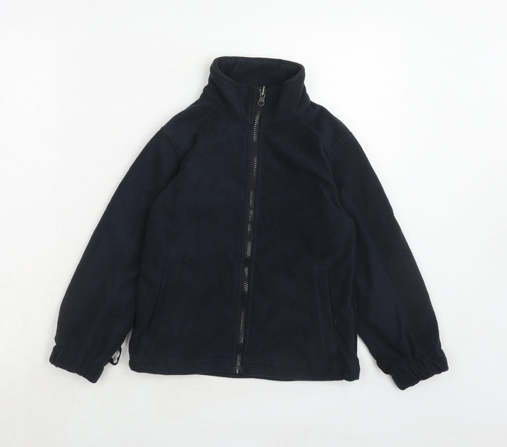 McKINLEY Boys Blue Basic Jacket Jacket Size 8 Years Zip