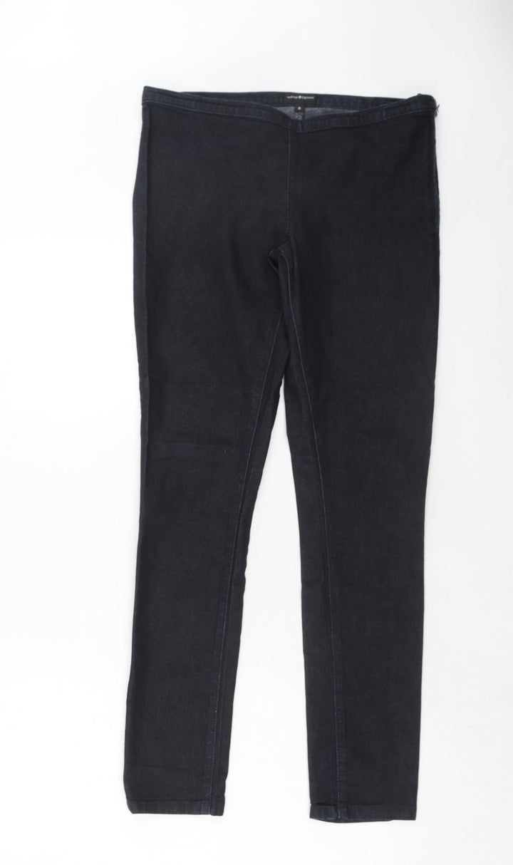 Ware Denim Womens Blue Cotton Skinny Jeans Size 12 Regular Zip