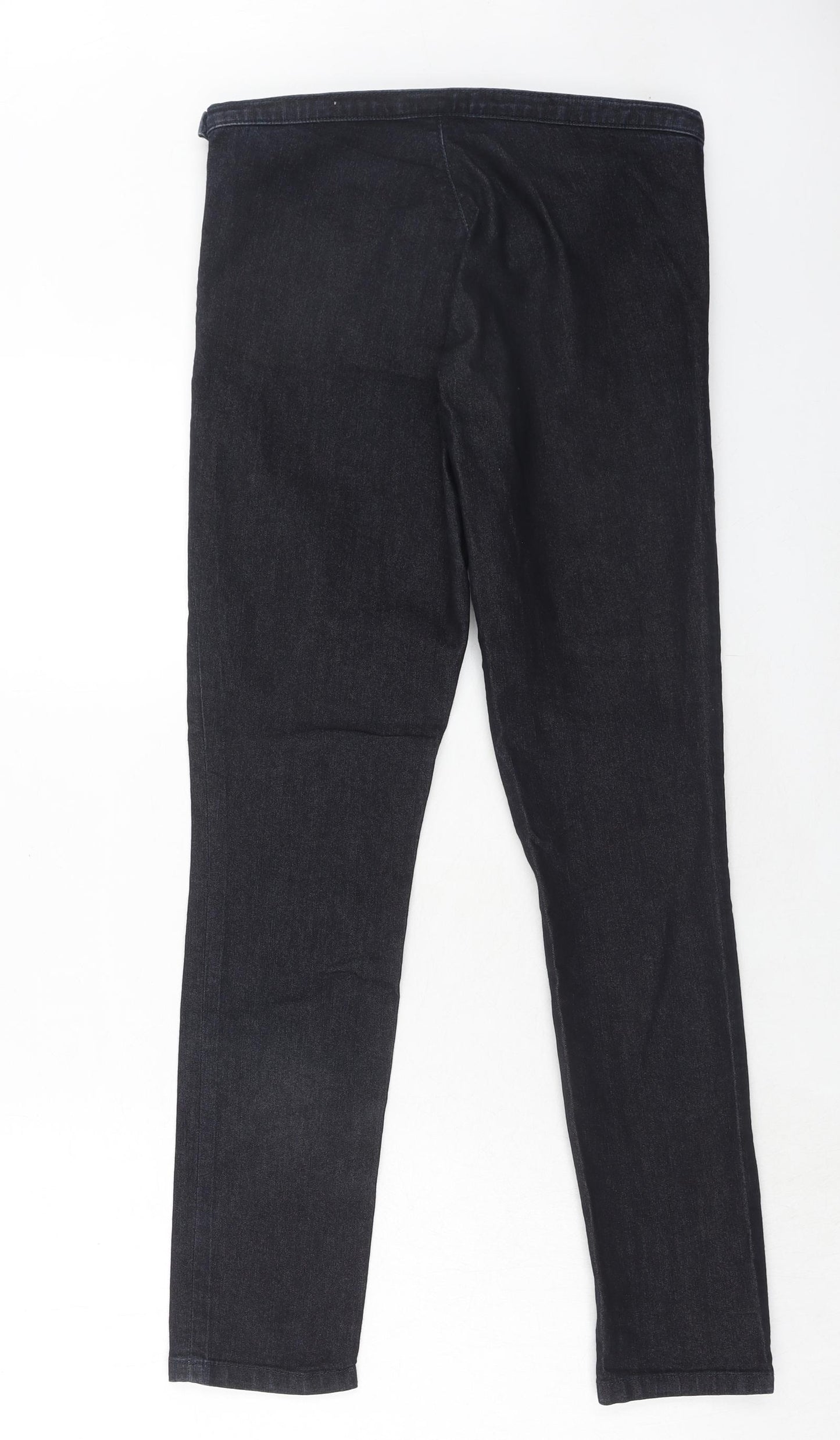 Ware Denim Womens Blue Cotton Skinny Jeans Size 12 Regular Zip