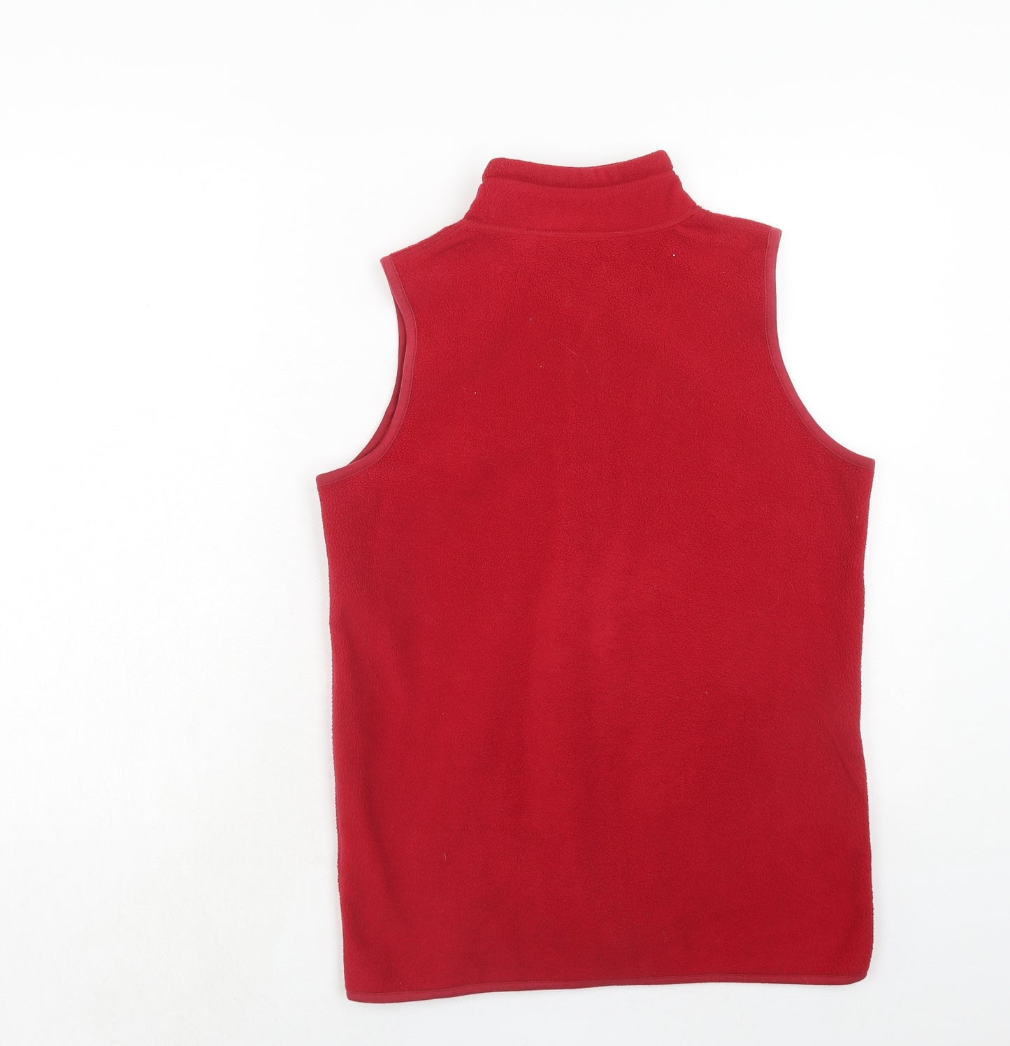 EWM Womens Red Gilet Jacket Size S Zip - 10-12