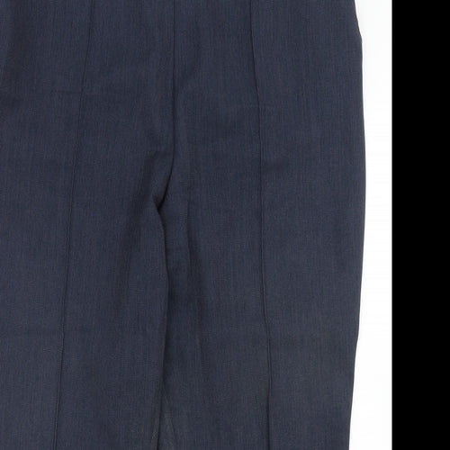 Marks and Spencer Womens Blue Polyester Carrot Trousers Size 20 Regular